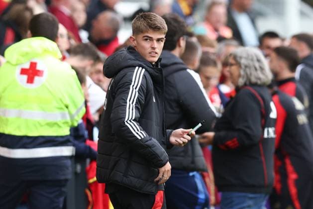 Belgium s Charles De Keteleare pictured during an open training session of the Red Devils, the Belgian national soccer team, at the Proximus Basecamp in Tubize, Monday 06 October 2025. The team is preparing for the matches against North Macedonia (10 10) and Wales (13 10). BRUNOxFAHY x136235187x