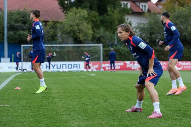 Training session of Croatian National Football Team, Day 2 Luka Modric of Croatia during the training session at Maksimir Stadium in Zagreb, Croatia, on October 07, 2025.  MatijaxHabljak PIXSELL