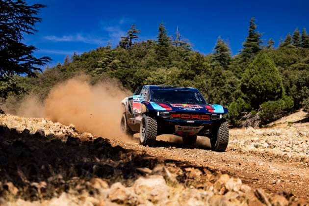 W2RC - RALLYE DU MAROC 2025 227 ROMA Nani (ESP), HARO Alex (ESP), Ford M Ford Raptor, FIA W2RC, Ultimate T1+, action during the Private of the Rallye du Maroc 2025, 5th round of the 2025 WR2C from October 9 to 10, 2025 in Arzou, Morocco - ArzouMorocco  Copyright: xJULIENxDELFOSSEx