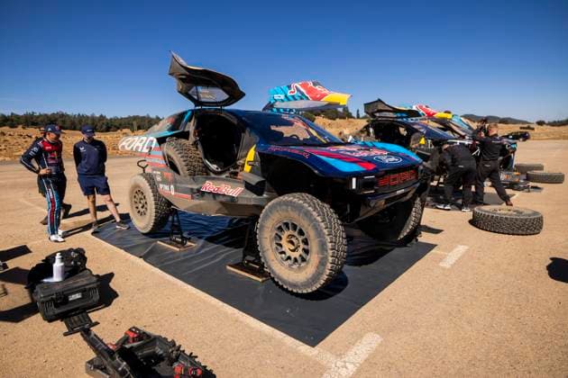 W2RC - RALLYE DU MAROC 2025 226 EKSTRÖM Mattias (SWE), BERGKVIST Emil (SWE), Ford M Ford Raptor, FIA W2RC, Ultimate T1+, action during the Private of the Rallye du Maroc 2025, 5th round of the 2025 WR2C from October 9 to 10, 2025 in Arzou, Morocco - ArzouMorocco  Copyright: xJULIENxDELFOSSEx