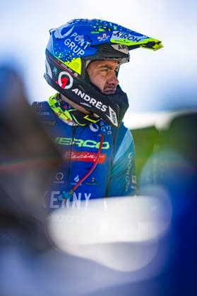 W2RC - RALLYE DU MAROC 2025 SANTOLINO Lorenzo (ESP), Sherco TVS Rally Factory, Sherco 450 Rally Replica, RallyGP, portrait during the Private of the Rallye du Maroc 2025, 5th round of the 2025 WR2C from October 9 to 10, 2025 in Arzou, Morocco - ArzouMorocco  Copyright: xJULIENxDELFOSSEx