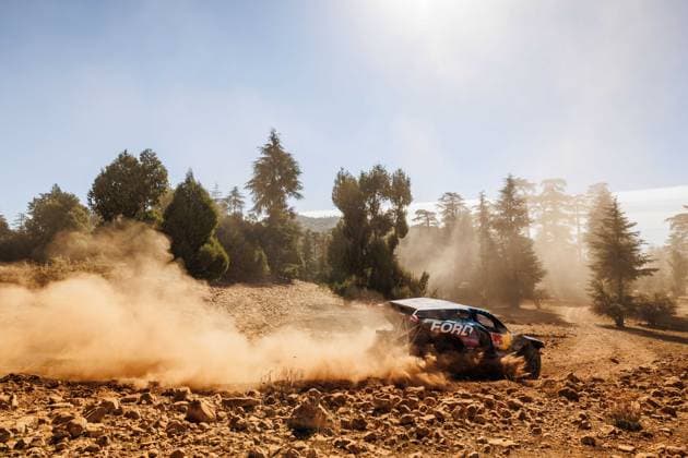 W2RC - RALLYE DU MAROC 2025 226 EKSTRÖM Mattias (SWE), BERGKVIST Emil (SWE), Ford M Ford Raptor, FIA W2RC, Ultimate T1+, action, during the Private of the Rallye du Maroc 2025, 5th round of the 2025 WR2C from October 9 to 10, 2025 in Arzou, Morocco - ArzouMorocco  Copyright: xFREDERICxLExFLOCxHx