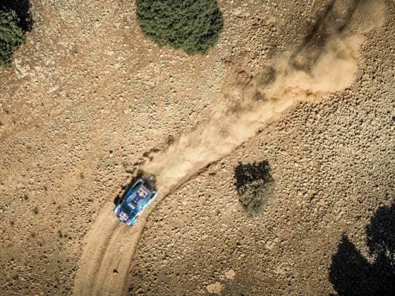 W2RC - RALLYE DU MAROC 2025 227 ROMA Nani (ESP), HARO Alex (ESP), Ford M Ford Raptor, FIA W2RC, Ultimate T1+, action, during the Private of the Rallye du Maroc 2025, 5th round of the 2025 WR2C from October 9 to 10, 2025 in Arzou, Morocco - ArzouMorocco  Copyright: xFREDERICxLExFLOCxHx