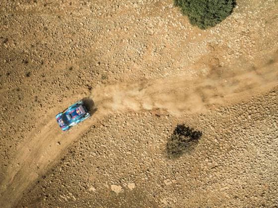 W2RC - RALLYE DU MAROC 2025 227 ROMA Nani (ESP), HARO Alex (ESP), Ford M Ford Raptor, FIA W2RC, Ultimate T1+, action, during the Private of the Rallye du Maroc 2025, 5th round of the 2025 WR2C from October 9 to 10, 2025 in Arzou, Morocco - ArzouMorocco  Copyright: xFREDERICxLExFLOCxHx