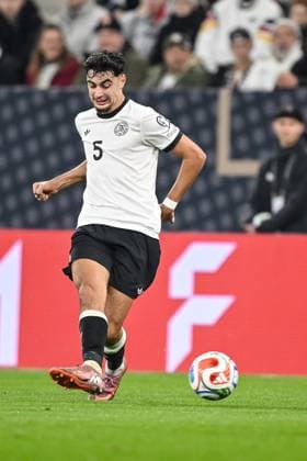 Aleksandar Pavlovic (Germany) controls the Ball during the FIFA World Cup, WM, Weltmeisterschaft, Fussball 2026 qualifier match between Germany and Luxembourg at PreZero-Arena on October 10, 2025 in Sinsheim, Germany. (Photo by Harry Langer DeFodi Images) Aleksandar Pavlovic Germany controls the Ball during the FIFA World Cup 2026 qualifier match between Germany and Luxembourg at PreZero Arena on October 10, 2025 in Sinsheim, Germany Photo by Harry Langer DeFodi Images