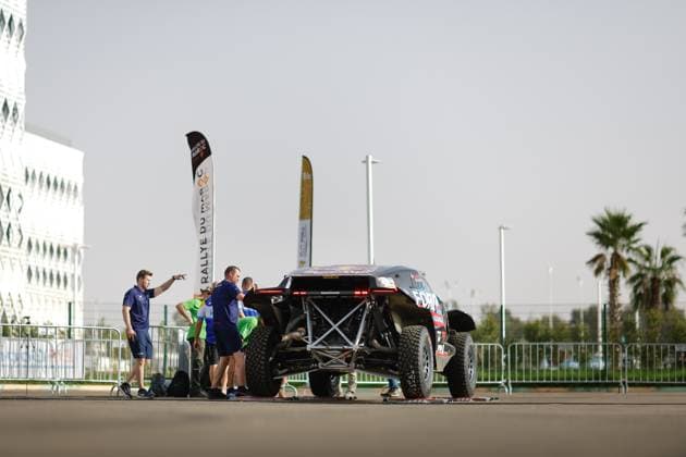 W2RC - RALLYE DU MAROC 2025 226 EKSTRÖM Mattias (SWE), BERGKVIST Emil (SWE), Ford M Ford Raptor, FIA W2RC, Ultimate T1+, during the Scrutineering of the Rallye du Maroc 2025, 5th round of the 2025 WR2C from October 10 to 11, 2025 in Fes, Morocco - FesMorocco  Copyright: xFREDERICxLExFLOCxHx