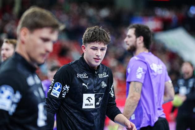 Rasmus Ankermann THW Kiel, 22 GER, SG Flensburg Handewitt vs THW Kiel, Handball, Bundesliga, Matchday 8, Season 2026 2026, 11 10 2025 GER, SG Flensburg Handewitt vs THW Kiel, Handball, Bundesliga, Matchday 8, Season 2026 2026, 11 10 2025 Flensburg Copyright: xEibner-Pressefoto MarcelxvonxFehrnx EP_MFN