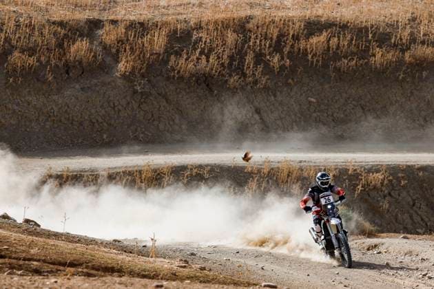 W2RC - RALLYE DU MAROC 2025 26 DABROWSKI Konrad (POL), Duust Rally Team, KTM 450 Rally Factory Replica, FIM W2RC, Rally2 Junior, action during the Prologue of the Rallye du Maroc 2025, 5th round of the 2025 WR2C on October 12, 2025 in Fes, Morocco - FesMorocco Copyright: xJULIENxDELFOSSEx