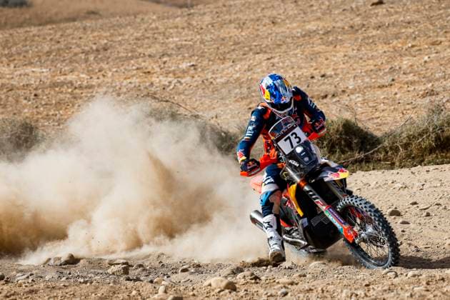 W2RC - RALLYE DU MAROC 2025 73 CANET Edgar (ESP), Red Bull KTM Factory Racing, KTM 450 Rally Factory, FIM W2RC, Rally2 Junior, action during the Prologue of the Rallye du Maroc 2025, 5th round of the 2025 WR2C on October 12, 2025 in Fes, Morocco - FesMorocco Copyright: xJULIENxDELFOSSEx