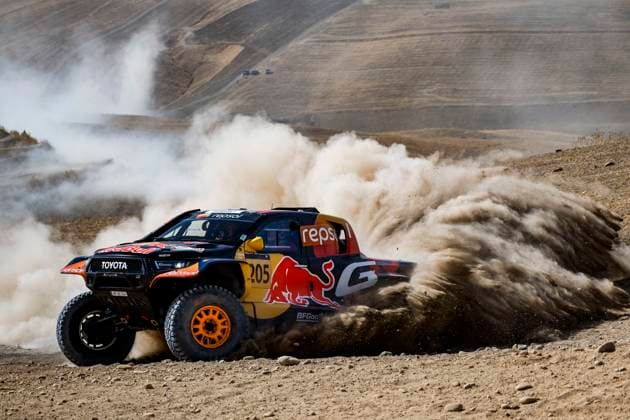 W2RC - RALLYE DU MAROC 2025 205 QUINTERO Seth (USA), SHORT Andrew (USA), Toyota Gazoo Racing W2RC, Toyota Hilux, FIA W2RC, Ultimate T1+, action during the Prologue of the Rallye du Maroc 2025, 5th round of the 2025 WR2C on October 12, 2025 in Fes, Morocco - FesMorocco Copyright: xJULIENxDELFOSSEx