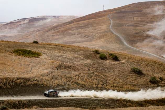 W2RC - RALLYE DU MAROC 2025 240 FERREIRA Joao (POR), PALMEIRO Filipe (POR), Toyota Gazoo Racing, Toyota Hilux IMT Evo, FIA W2RC, Ultimate T1+, action during the Prologue of the Rallye du Maroc 2025, 5th round of the 2025 WR2C on October 12, 2025 in Fes, Morocco - FesMorocco  Copyright: xJULIENxDELFOSSEx