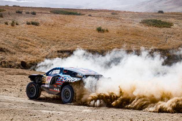 W2RC - RALLYE DU MAROC 2025 240 FERREIRA Joao (POR), PALMEIRO Filipe (POR), Toyota Gazoo Racing, Toyota Hilux IMT Evo, FIA W2RC, Ultimate T1+, action during the Prologue of the Rallye du Maroc 2025, 5th round of the 2025 WR2C on October 12, 2025 in Fes, Morocco - FesMorocco  Copyright: xJULIENxDELFOSSEx