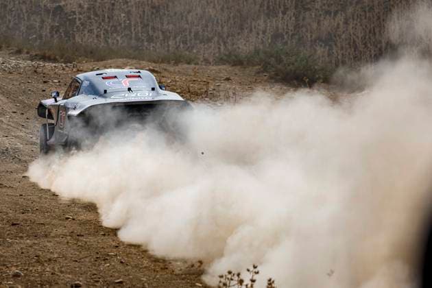 W2RC - RALLYE DU MAROC 2025 208 SERRADORI Mathieu (FRA), MINAUDIER Loïc (FRA), Century Racing Factory Team, Century CR7, FIA W2RC, Ultimate T1+, action during the Prologue of the Rallye du Maroc 2025, 5th round of the 2025 WR2C on October 12, 2025 in Fes, Morocco - FesMorocco Copyright: xJULIENxDELFOSSEx