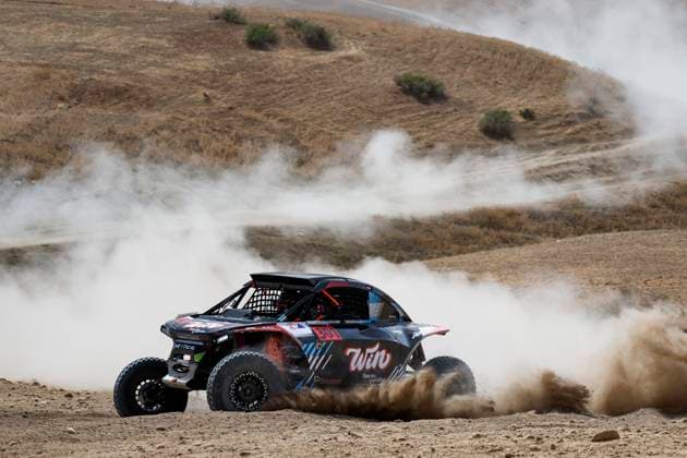 W2RC - RALLYE DU MAROC 2025 301 CAVIGLIASSO Nicolas (ARG), PERTEGARINI Valentina (ARG), Taurus T3Max, BBR Motorsport, FIA W2RC, Challenger T3.1, action during the Prologue of the Rallye du Maroc 2025, 5th round of the 2025 WR2C on October 12, 2025 in Fes, Morocco - FesMorocco Copyright: xJULIENxDELFOSSEx