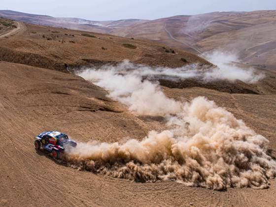 W2RC - RALLYE DU MAROC 2025 204 LATEGAN Henk (RSA), CUMMINGS Brett (RSA), Toyota Gazoo Racing W2RC, Toyota Hilux, FIA W2RC, Ultimate T1+, action, during the Prologue of the Rallye du Maroc 2025, 5th round of the 2025 WR2C on October 12, 2025 in Fes, Morocco - FesMorocco  Copyright: xFREDERICxLExFLOCxHx