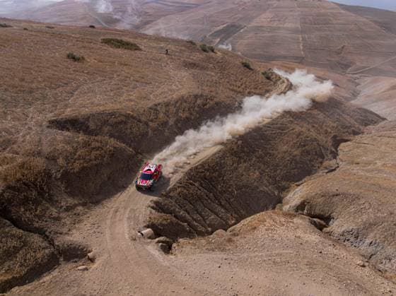 W2RC - RALLYE DU MAROC 2025 221 PROKOP Martin (CZE), CHYTKA Viktor (CZE), Orlen Jipocar Team, Ford Raptor, FIA W2RC, Ultimate T1+, action, during the Prologue of the Rallye du Maroc 2025, 5th round of the 2025 WR2C on October 12, 2025 in Fes, Morocco - FesMorocco  Copyright: xFREDERICxLExFLOCxHx