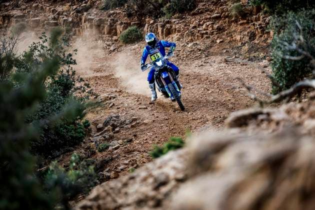 W2RC - RALLYE DU MAROC 2025 15 SANTOLINO Lorenzo (ESP), Sherco TVS Rally Factory, Sherco 450 Rally Replica, RallyGP, action during the Stage 1 of the Rallye du Maroc 2025, 5th round of the 2025 WR2C on October 13, 2025 between Fes and Erfoud, Morocco - ErfoudMorocco  Copyright: xJULIENxDELFOSSEx