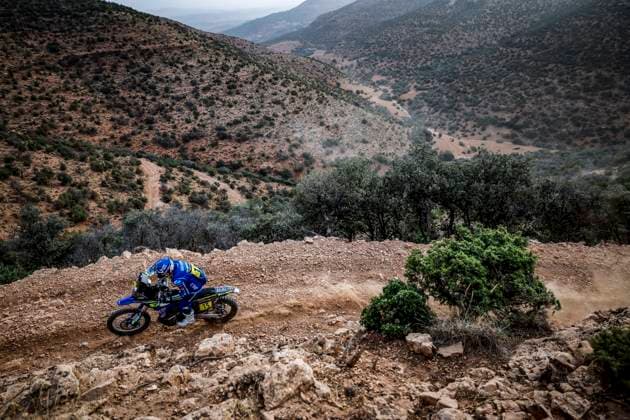 W2RC - RALLYE DU MAROC 2025 15 SANTOLINO Lorenzo (ESP), Sherco TVS Rally Factory, Sherco 450 Rally Replica, RallyGP, action during the Stage 1 of the Rallye du Maroc 2025, 5th round of the 2025 WR2C on October 13, 2025 between Fes and Erfoud, Morocco - ErfoudMorocco  Copyright: xJULIENxDELFOSSEx