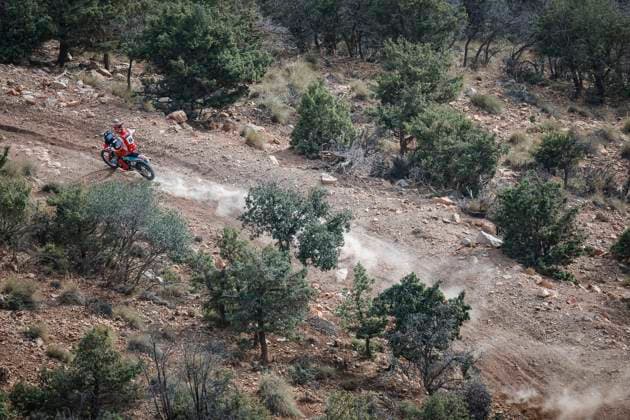 W2RC - RALLYE DU MAROC 2025 66 THERIC Neels (FRA), Kove Factory Racing, Kove 450 Rally, FIM W2RC, Rally2, action during the Stage 1 of the Rallye du Maroc 2025, 5th round of the 2025 WR2C on October 13, 2025 between Fes and Erfoud, Morocco - ErfoudMorocco  Copyright: xJULIENxDELFOSSEx