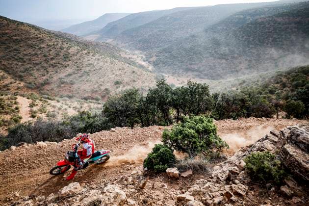 W2RC - RALLYE DU MAROC 2025 66 THERIC Neels (FRA), Kove Factory Racing, Kove 450 Rally, FIM W2RC, Rally2, action during the Stage 1 of the Rallye du Maroc 2025, 5th round of the 2025 WR2C on October 13, 2025 between Fes and Erfoud, Morocco - ErfoudMorocco  Copyright: xJULIENxDELFOSSEx