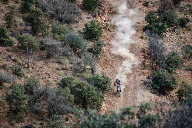 W2RC - RALLYE DU MAROC 2025 26 DABROWSKI Konrad (POL), Duust Rally Team, KTM 450 Rally Factory Replica, FIM W2RC, Rally2 Junior, action during the Stage 1 of the Rallye du Maroc 2025, 5th round of the 2025 WR2C on October 13, 2025 between Fes and Erfoud, Morocco - ErfoudMorocco Copyright: xJULIENxDELFOSSEx