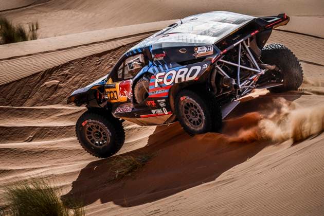 W2RC - RALLYE DU MAROC 2025 227 ROMA Nani (ESP), HARO Alex (ESP), Ford M Ford Raptor, FIA W2RC, Ultimate T1+, action during the Stage 2 of the Rallye du Maroc 2025, 5th round of the 2025 WR2C on October 14, 2025 around Erfoud, Morocco - ErfoudMorocco  Copyright: xJULIENxDELFOSSEx