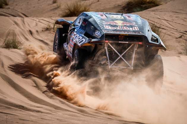 W2RC - RALLYE DU MAROC 2025 227 ROMA Nani (ESP), HARO Alex (ESP), Ford M Ford Raptor, FIA W2RC, Ultimate T1+, action during the Stage 2 of the Rallye du Maroc 2025, 5th round of the 2025 WR2C on October 14, 2025 around Erfoud, Morocco - ErfoudMorocco  Copyright: xJULIENxDELFOSSEx