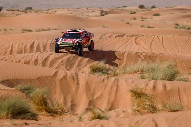W2RC - RALLYE DU MAROC 2025 221 PROKOP Martin (CZE), CHYTKA Viktor (CZE), Orlen Jipocar Team, Ford Raptor, FIA W2RC, Ultimate T1+, action during the Stage 2 of the Rallye du Maroc 2025, 5th round of the 2025 WR2C on October 14, 2025 around Erfoud, Morocco - ErfoudMorocco  Copyright: xJULIENxDELFOSSEx