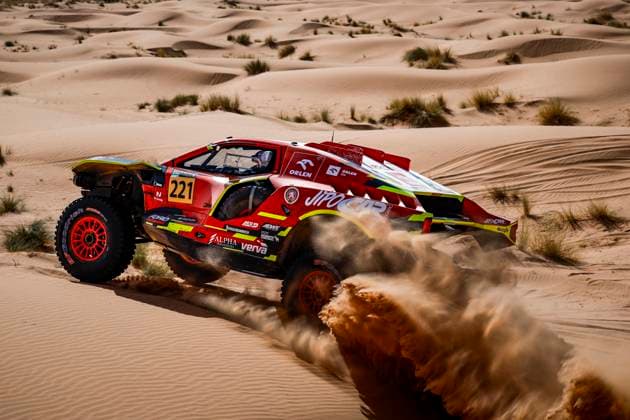 W2RC - RALLYE DU MAROC 2025 221 PROKOP Martin (CZE), CHYTKA Viktor (CZE), Orlen Jipocar Team, Ford Raptor, FIA W2RC, Ultimate T1+, action during the Stage 2 of the Rallye du Maroc 2025, 5th round of the 2025 WR2C on October 14, 2025 around Erfoud, Morocco - ErfoudMorocco  Copyright: xJULIENxDELFOSSEx