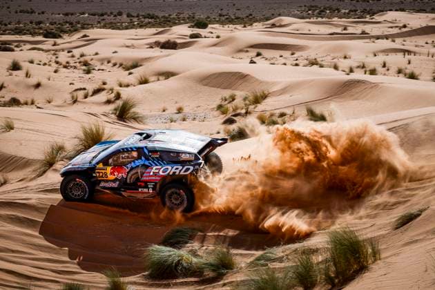W2RC - RALLYE DU MAROC 2025 228 GUTHRIE Mitch (USA), WALCH Kellon (USA), Ford M Ford Raptor, FIA W2RC, Ultimate T1+, action during the Stage 2 of the Rallye du Maroc 2025, 5th round of the 2025 WR2C on October 14, 2025 around Erfoud, Morocco - ErfoudMorocco  Copyright: xJULIENxDELFOSSEx