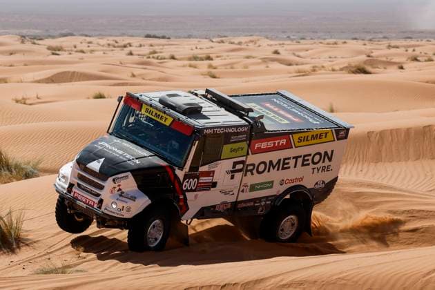 W2RC - RALLYE DU MAROC 2025 600 MACIK Martin (CZE), TOMASEK Frantisek (CZE), SVANDA David (CZE), MM Technology, MM Technology, FIA, T5.1, action during the Stage 2 of the Rallye du Maroc 2025, 5th round of the 2025 WR2C on October 14, 2025 around Erfoud, Morocco - ErfoudMorocco  Copyright: xJULIENxDELFOSSEx