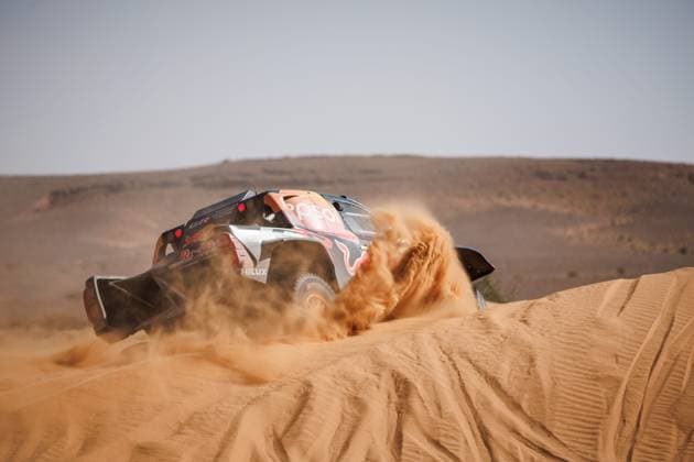 W2RC - RALLYE DU MAROC 2025 205 QUINTERO Seth (USA), SHORT Andrew (USA), Toyota Gazoo Racing W2RC, Toyota Hilux, FIA W2RC, Ultimate T1+, action, during the Stage 2 of the Rallye du Maroc 2025, 5th round of the 2025 WR2C on October 14, 2025 around Erfoud, Morocco - ErfoudMorocco Copyright: xFREDERICxLExFLOCxHx