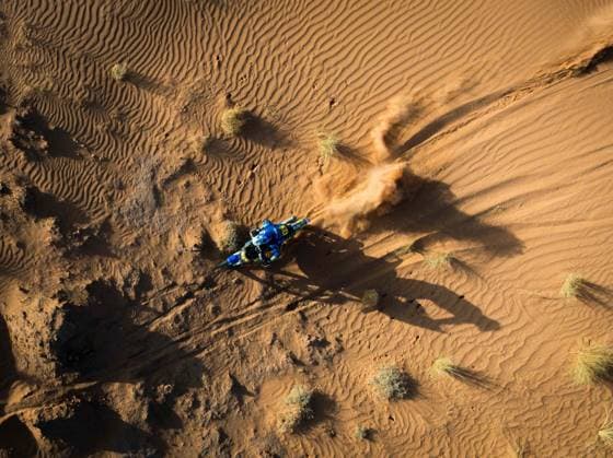 W2RC - RALLYE DU MAROC 2025 15 SANTOLINO Lorenzo (ESP), Sherco TVS Rally Factory, Sherco 450 Rally Replica, RallyGP, action, during the Stage 2 of the Rallye du Maroc 2025, 5th round of the 2025 WR2C on October 14, 2025 around Erfoud, Morocco - ErfoudMorocco  Copyright: xFREDERICxLExFLOCxHx