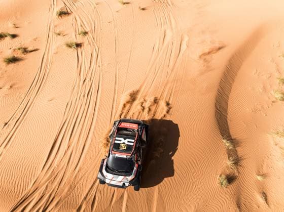 W2RC - RALLYE DU MAROC 2025 219 LOEB SÃ bastien (FRA), BOULANGER Edouard (FRA), The Dacia Sandriders, Dacia Sandrider, FIA W2RC, Ultimate T1+, action, during the Stage 2 of the Rallye du Maroc 2025, 5th round of the 2025 WR2C on October 14, 2025 around Erfoud, Morocco - ErfoudMorocco  Copyright: xFREDERICxLExFLOCxHx