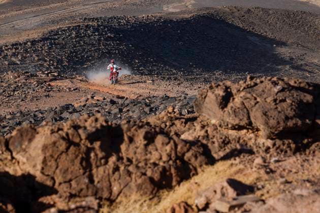 W2RC - RALLYE DU MAROC 2025 66 THERIC Neels (FRA), Kove Factory Racing, Kove 450 Rally, FIM W2RC, Rally2, action during the Stage 3 of the Rallye du Maroc 2025, 5th round of the 2025 WR2C on October 15, 2025 around Erfoud, Morocco - ErfoudMorocco  Copyright: xJULIENxDELFOSSEx