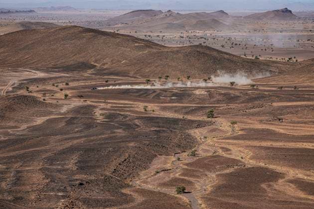 W2RC - RALLYE DU MAROC 2025 227 ROMA Nani (ESP), HARO Alex (ESP), Ford M Ford Raptor, FIA W2RC, Ultimate T1+, action during the Stage 3 of the Rallye du Maroc 2025, 5th round of the 2025 WR2C on October 15, 2025 around Erfoud, Morocco - ErfoudMorocco  Copyright: xJULIENxDELFOSSEx