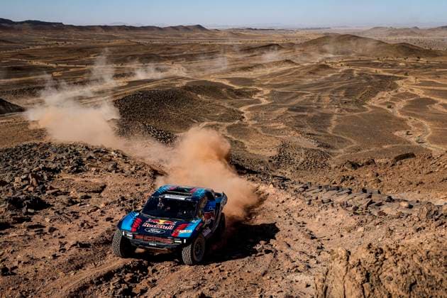 W2RC - RALLYE DU MAROC 2025 227 ROMA Nani (ESP), HARO Alex (ESP), Ford M Ford Raptor, FIA W2RC, Ultimate T1+, action during the Stage 3 of the Rallye du Maroc 2025, 5th round of the 2025 WR2C on October 15, 2025 around Erfoud, Morocco - ErfoudMorocco  Copyright: xJULIENxDELFOSSEx