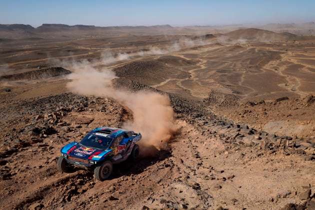 W2RC - RALLYE DU MAROC 2025 226 EKSTRÖM Mattias (SWE), BERGKVIST Emil (SWE), Ford M Ford Raptor, FIA W2RC, Ultimate T1+, action during the Stage 3 of the Rallye du Maroc 2025, 5th round of the 2025 WR2C on October 15, 2025 around Erfoud, Morocco - ErfoudMorocco  Copyright: xJULIENxDELFOSSEx