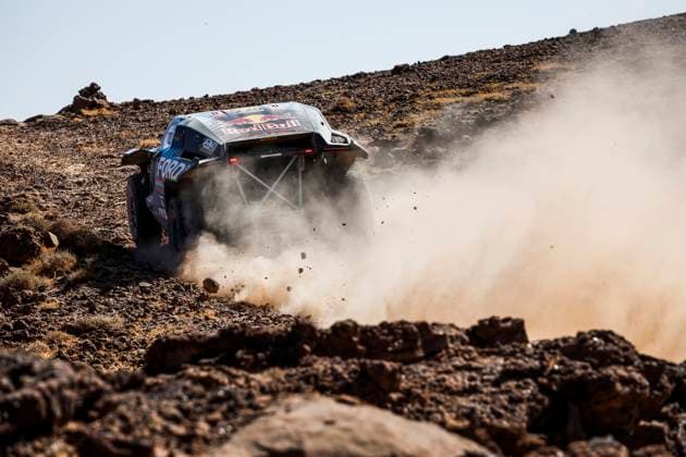 W2RC - RALLYE DU MAROC 2025 226 EKSTRÖM Mattias (SWE), BERGKVIST Emil (SWE), Ford M Ford Raptor, FIA W2RC, Ultimate T1+, action during the Stage 3 of the Rallye du Maroc 2025, 5th round of the 2025 WR2C on October 15, 2025 around Erfoud, Morocco - ErfoudMorocco  Copyright: xJULIENxDELFOSSEx