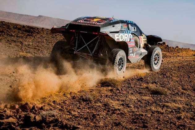 W2RC - RALLYE DU MAROC 2025 228 GUTHRIE Mitch (USA), WALCH Kellon (USA), Ford M Ford Raptor, FIA W2RC, Ultimate T1+, action during the Stage 3 of the Rallye du Maroc 2025, 5th round of the 2025 WR2C on October 15, 2025 around Erfoud, Morocco - ErfoudMorocco  Copyright: xJULIENxDELFOSSEx