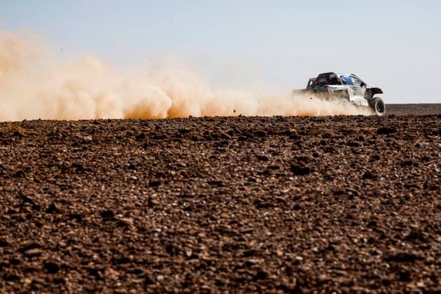 W2RC - RALLYE DU MAROC 2025 211 GOCZAL Marek (POL), MARTON Maciej (POL), Energylandia Rally Team, Toyota Hilux, FIA W2RC, Ultimate T1+, action during the Stage 3 of the Rallye du Maroc 2025, 5th round of the 2025 WR2C on October 15, 2025 around Erfoud, Morocco - ErfoudMorocco  Copyright: xJULIENxDELFOSSEx