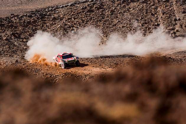 W2RC - RALLYE DU MAROC 2025 221 PROKOP Martin (CZE), CHYTKA Viktor (CZE), Orlen Jipocar Team, Ford Raptor, FIA W2RC, Ultimate T1+, action during the Stage 3 of the Rallye du Maroc 2025, 5th round of the 2025 WR2C on October 15, 2025 around Erfoud, Morocco - ErfoudMorocco  Copyright: xJULIENxDELFOSSEx