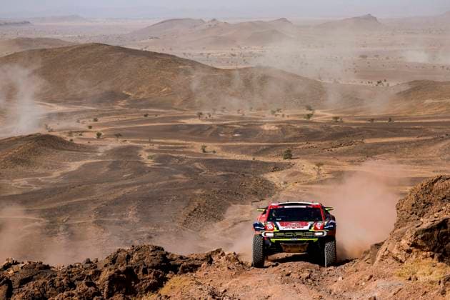 W2RC - RALLYE DU MAROC 2025 221 PROKOP Martin (CZE), CHYTKA Viktor (CZE), Orlen Jipocar Team, Ford Raptor, FIA W2RC, Ultimate T1+, action during the Stage 3 of the Rallye du Maroc 2025, 5th round of the 2025 WR2C on October 15, 2025 around Erfoud, Morocco - ErfoudMorocco  Copyright: xJULIENxDELFOSSEx