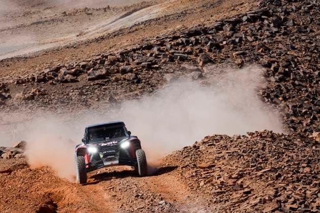 W2RC - RALLYE DU MAROC 2025 301 CAVIGLIASSO Nicolas (ARG), PERTEGARINI Valentina (ARG), Taurus T3Max, BBR Motorsport, FIA W2RC, Challenger T3.1, action301 CAVIGLIASSO Nicolas (ARG), PERTEGARINI Valentina (ARG), Taurus T3Max, BBR Motorsport, FIA W2RC, Challenger T3.1, action during the Stage 3 of the Rallye du Maroc 2025, 5th round of the 2025 WR2C on October 15, 2025 around Erfoud, Morocco - ErfoudMorocco Copyright: xJULIENxDELFOSSEx