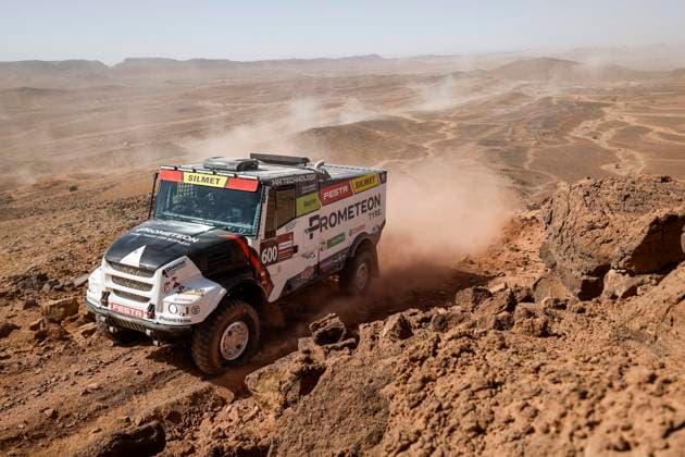W2RC - RALLYE DU MAROC 2025 600 MACIK Martin (CZE), TOMASEK Frantisek (CZE), SVANDA David (CZE), MM Technology, MM Technology, FIA, T5.1, action during the Stage 3 of the Rallye du Maroc 2025, 5th round of the 2025 WR2C on October 15, 2025 around Erfoud, Morocco - ErfoudMorocco  Copyright: xJULIENxDELFOSSEx