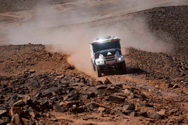 W2RC - RALLYE DU MAROC 2025 600 MACIK Martin (CZE), TOMASEK Frantisek (CZE), SVANDA David (CZE), MM Technology, MM Technology, FIA, T5.1, action during the Stage 3 of the Rallye du Maroc 2025, 5th round of the 2025 WR2C on October 15, 2025 around Erfoud, Morocco - ErfoudMorocco  Copyright: xJULIENxDELFOSSEx