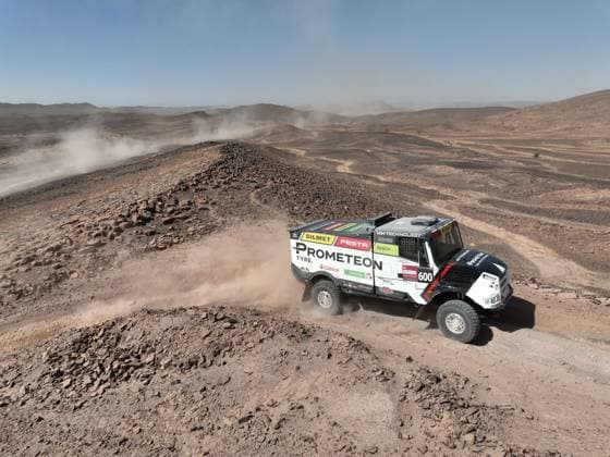 W2RC - RALLYE DU MAROC 2025 600 MACIK Martin (CZE), TOMASEK Frantisek (CZE), SVANDA David (CZE), MM Technology, MM Technology, FIA, T5.1, action, during the Stage 3 of the Rallye du Maroc 2025, 5th round of the 2025 WR2C on October 15, 2025 around Erfoud, Morocco - ErfoudMorocco  Copyright: xFREDERICxLExFLOCxHx