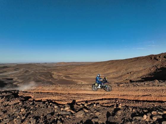 W2RC - RALLYE DU MAROC 2025 15 SANTOLINO Lorenzo (ESP), Sherco TVS Rally Factory, Sherco 450 Rally Replica, RallyGP, action, during the Stage 3 of the Rallye du Maroc 2025, 5th round of the 2025 WR2C on October 15, 2025 around Erfoud, Morocco - ErfoudMorocco  Copyright: xFREDERICxLExFLOCxHx