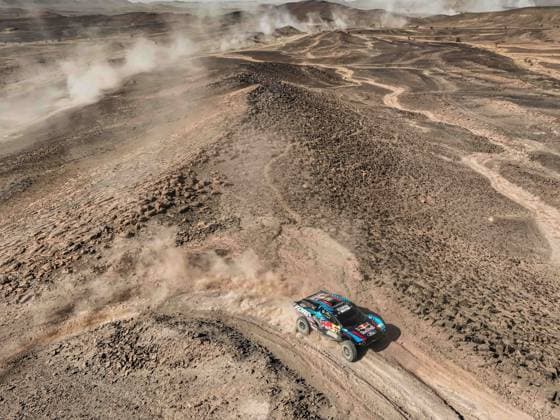 W2RC - RALLYE DU MAROC 2025 228 GUTHRIE Mitch (USA), WALCH Kellon (USA), Ford M Ford Raptor, FIA W2RC, Ultimate T1+, action, during the Stage 3 of the Rallye du Maroc 2025, 5th round of the 2025 WR2C on October 15, 2025 around Erfoud, Morocco - ErfoudMorocco  Copyright: xFREDERICxLExFLOCxHx