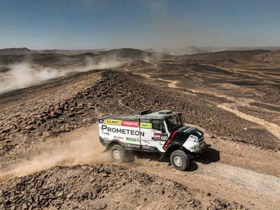 W2RC - RALLYE DU MAROC 2025 600 MACIK Martin (CZE), TOMASEK Frantisek (CZE), SVANDA David (CZE), MM Technology, MM Technology, FIA, T5.1, action, during the Stage 3 of the Rallye du Maroc 2025, 5th round of the 2025 WR2C on October 15, 2025 around Erfoud, Morocco - ErfoudMorocco  Copyright: xFREDERICxLExFLOCxHx